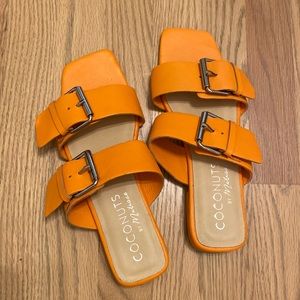 Never worn Coconuts by Matisse sandals